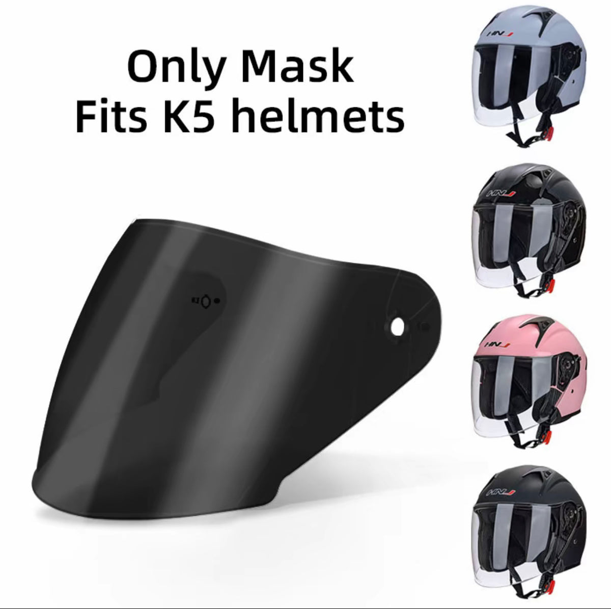 DHC- HNJ Helmet Motor Safety Motorcycle Double Visor 100% Original Gear -By Sea Courier Method 🚢📦
