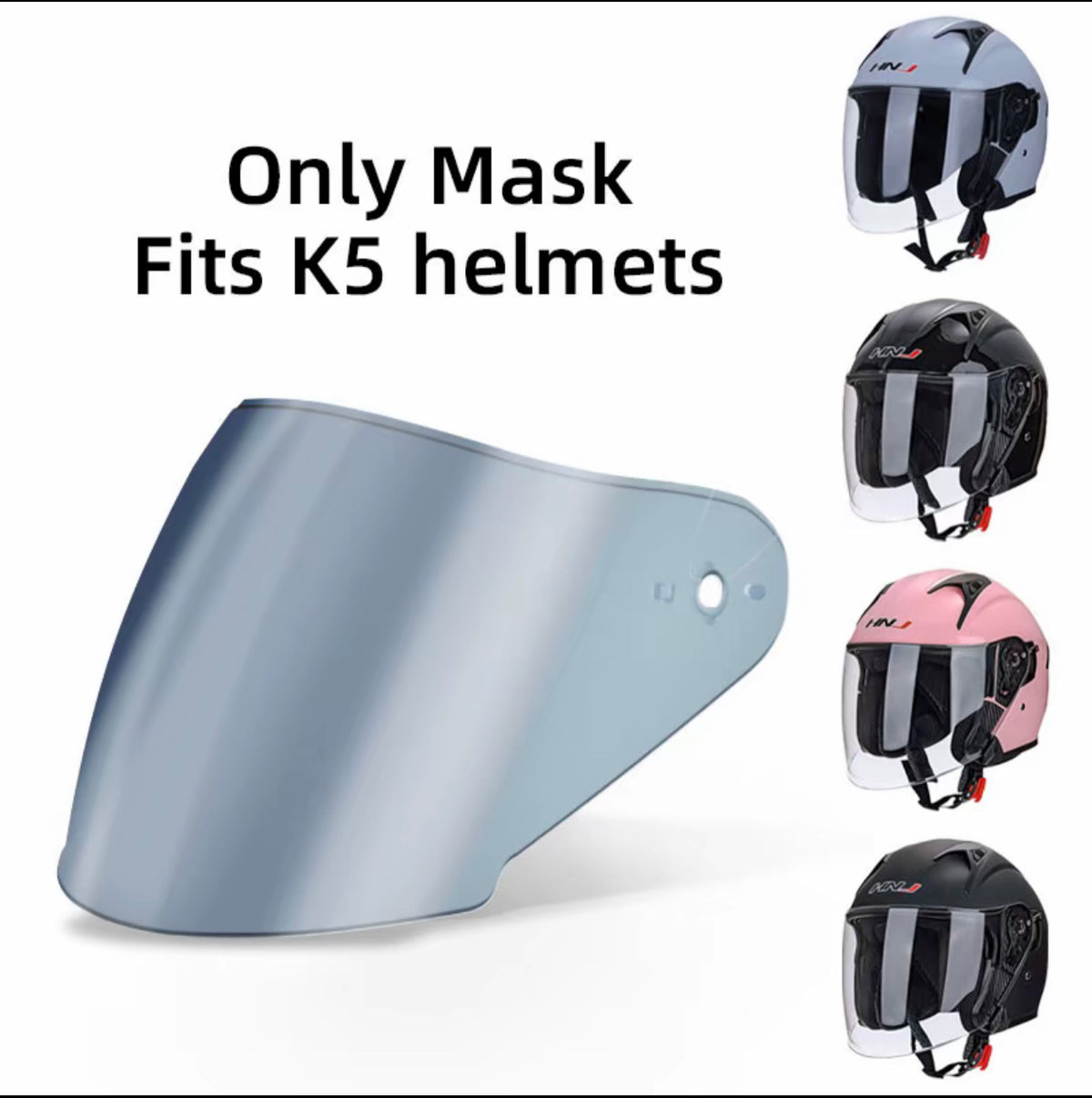 HNJ Helmet Motor Safety Motorcycle Double Visor 100% Original Gear -By Sea Courier Method 🚢📦