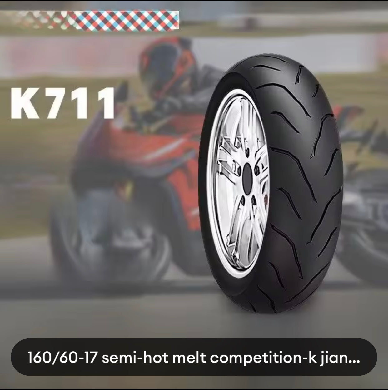 Semi-Melting Motorcycle Tyres 180/55zr-17 for Benelli Yellow Dragon/Battle/Chase/Six Hundred Motorcycle Accessories -By Sea Courier Method 🚢📦