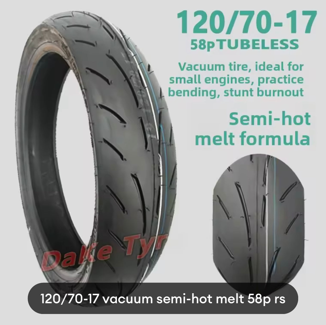 Semi-Melting Motorcycle Tyres 180/55zr-17 for Benelli Yellow Dragon/Battle/Chase/Six Hundred Motorcycle Accessories -By Sea Courier Method 🚢📦