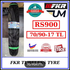 FKR TYRE TAYAR 17 RS900 Tubeless 70/90 80/90 100/80 120/70-17 RS900 (Cutting TT9) TT900 DUNLOP BUNGA TAJAM TIRE TT -By Sea Courier Method 🚢📦
