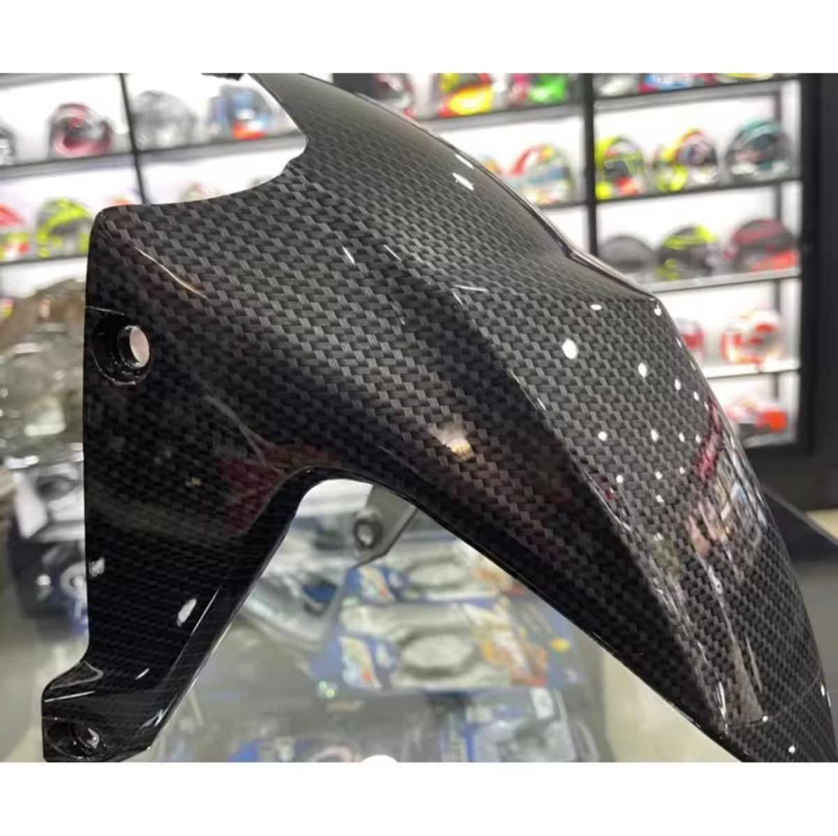 HONDA RS150 FRONT FENDER CARBON MUDGUARD DEPAN RS V1 V2 V3 -By Sea Courier Method 🚢📦
