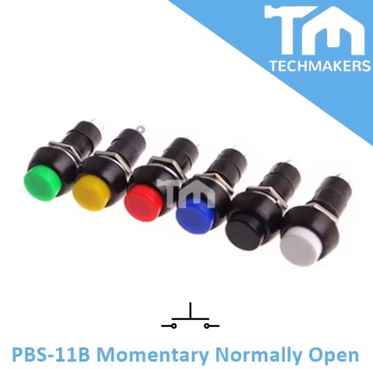 PBS-11B 12mm Momentary switch Push Button Switch 240VAC 3A -By Sea Courier Method 🚢📦