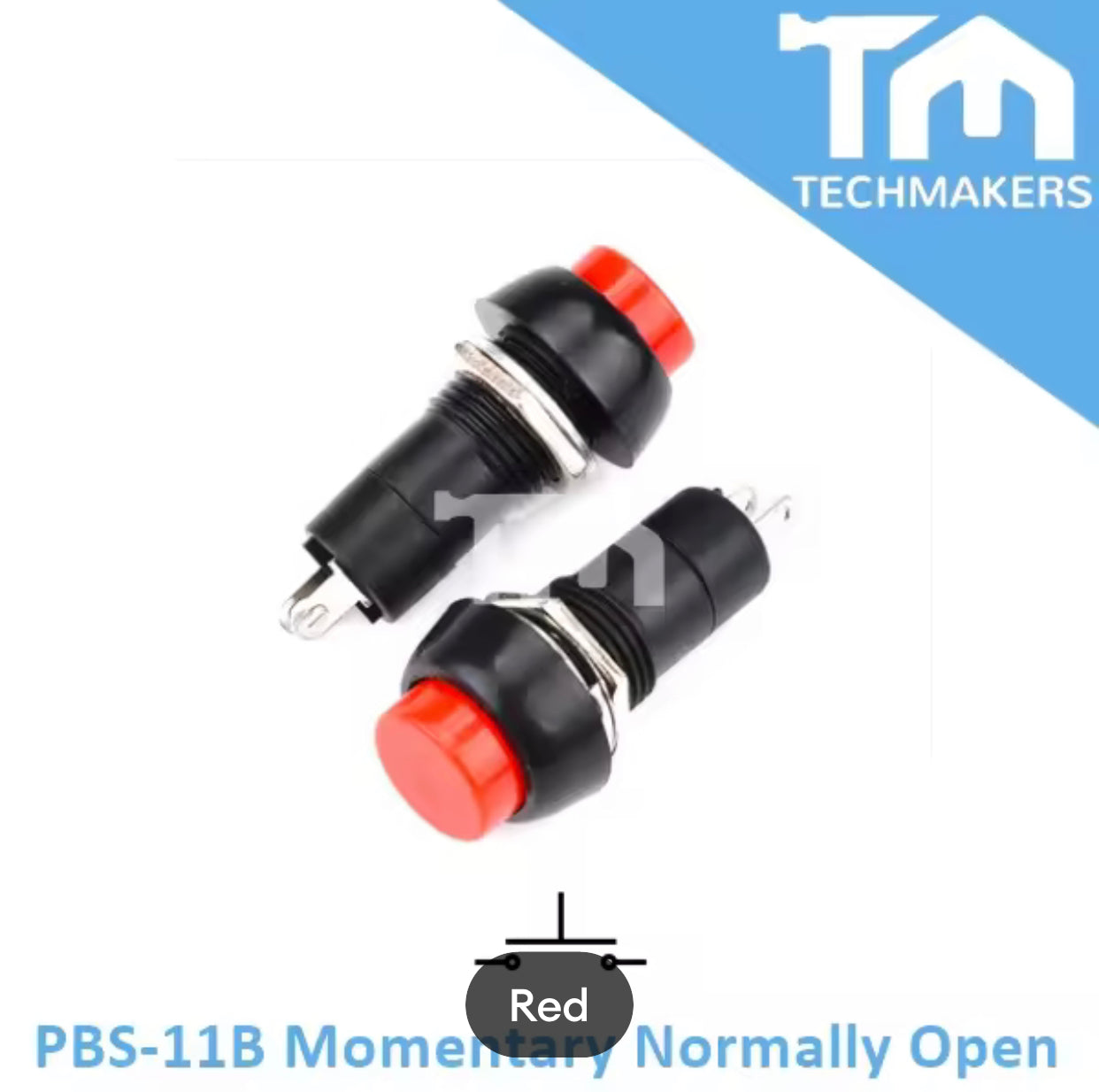 PBS-11B 12mm Momentary switch Push Button Switch 240VAC 3A -By Sea Courier Method 🚢📦