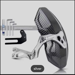 Motorcycle Rear Wheel Mudguard CNC Aluminum Alloy Extension Splash Pad For Most EV motorcycle Yadea E8S pro -By Sea Courier Method 🚢📦