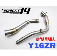 ￼Arkapovic Exhaust Y16ZR Muffler Long Arka Carbon Motor Yamaha Y16 Accessories Tabung Radiator Cover Ekzos Set Manifold -By Sea Courier Method 🚢📦