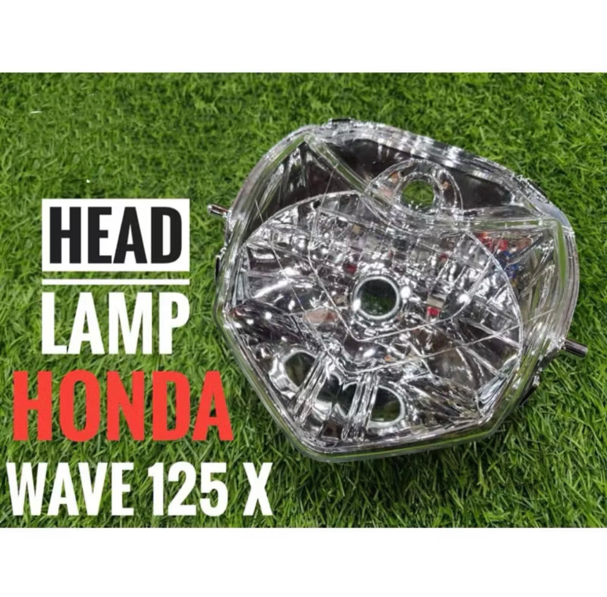 HONDA WAVE125X WAVE 125X WAVE125 X ULTIMO HEAD LAMP + FRONT SIGNAL SET + TAIL LAMP STANDARD CLEAR COMBO -By Sea Courier Method 🚢📦
