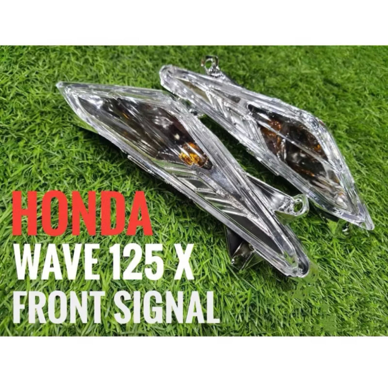 HONDA WAVE125X WAVE 125X WAVE125 X ULTIMO HEAD LAMP + FRONT SIGNAL SET + TAIL LAMP STANDARD CLEAR COMBO -By Sea Courier Method 🚢📦
