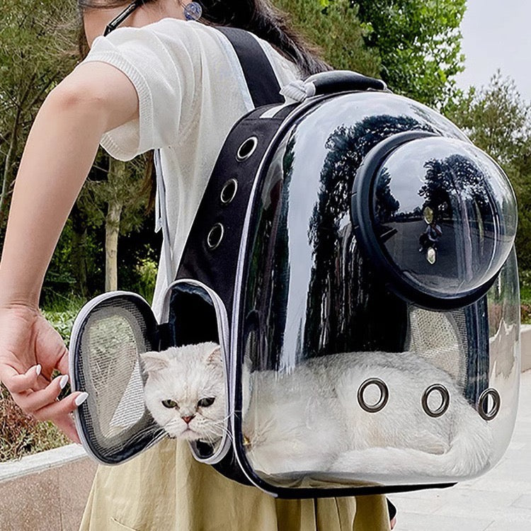 ￼COUCOU Pet Carrier Cat Backpack Bag Carrier travel -By Air Courier Method🛫📦