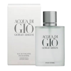 ORI REJECTED Gio White EDT Perfume For Men 100Ml Minyak Wangi Laki -By Sea Courier Method 🚢📦