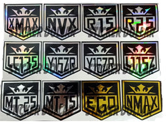 [SD] Sticker Decal Yamaha Anniversary Motor Leg Shield LC135 Y15ZR Y16ZR NVX NMAX L115 LAGENDA EGO MT15 MT25 R15 R25 XMAX -By Sea Courier Method 🚢📦