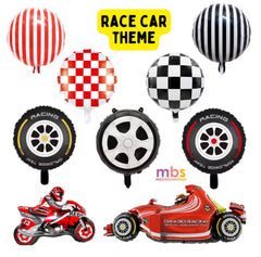 Race Car Movie McQueen Foiled Cartoon Balloons -By Sea Courier Method 🚢📦