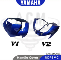 ￼YAMAHA Y15ZR V1 V2 Handle Upper Cover Kepala Depan Motorcycle Y15 ZR Y suku NDPBMC VPBC5 RM7 SMX Blue -By Sea Courier Method 🚢📦