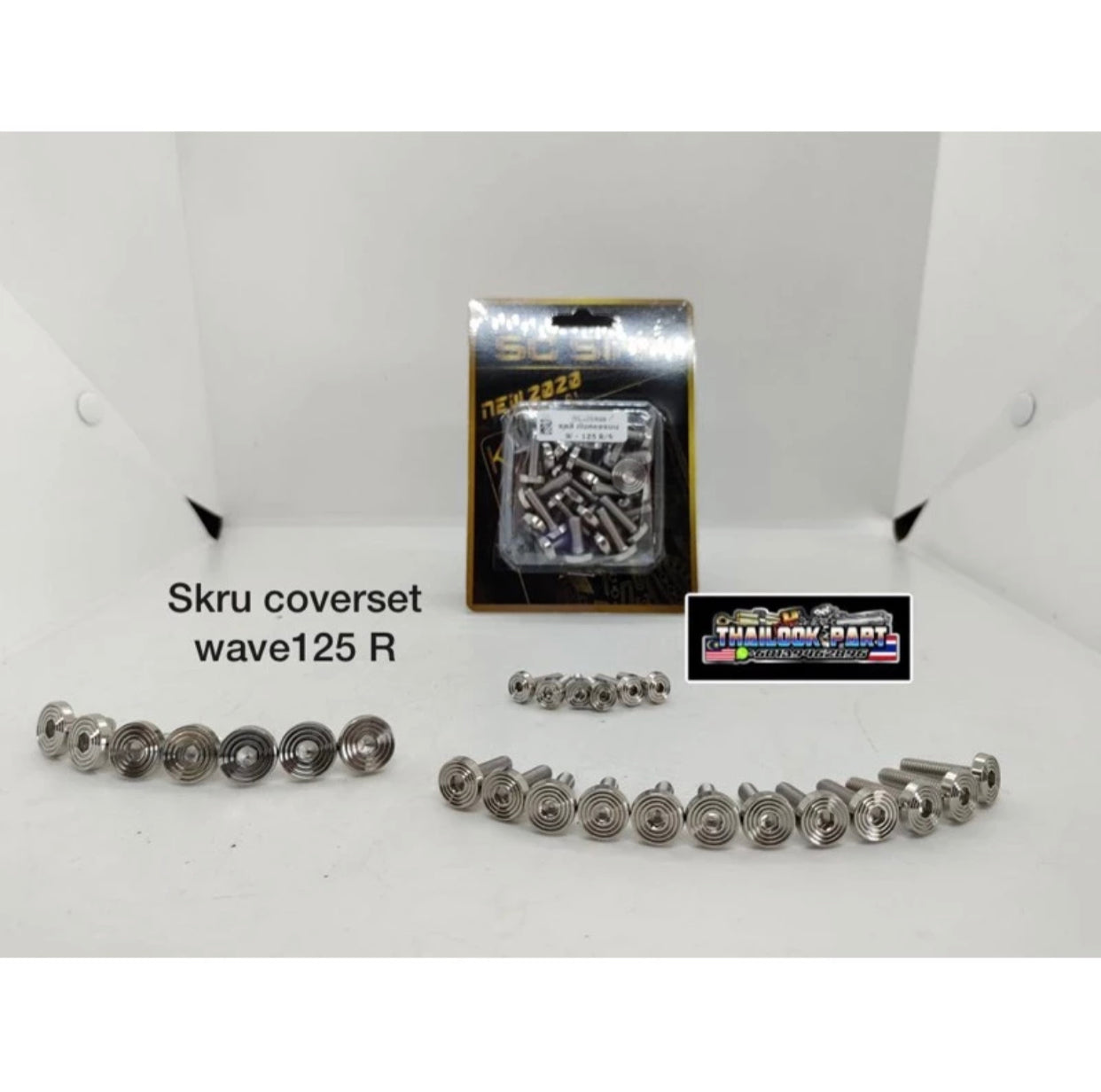 ￼skru coverset wave125 R & S sc siam 21PCS -By Sea Courier Method 🚢📦