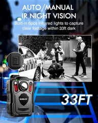 BOBLOV M5 1440P Body Camera