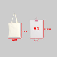 Large Canvas Shopping Bag