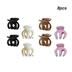 8pcs Ponytail Hair Clips Set