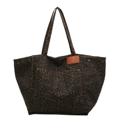 Leopard Design Korean Fashion Shopper Bag