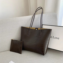 Luxury PU Leather Shoulder Bag