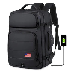 40L Expandable Backpack with USB Charging Port