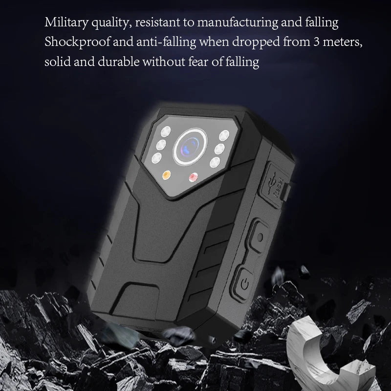 Mini Body Camera Full HD 1080P 2 Inch IPS Touch Screen