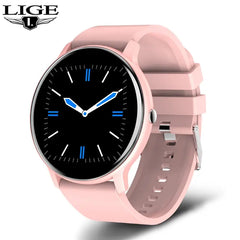 LIGE Smart Watch Full Touch IP67 Waterproof Blood Sugar Monitor