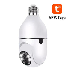 Full Color Wifi Bulb Tuya Camera 1080P