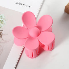 Large Flower Claw Clips - Matte Hair Accessories