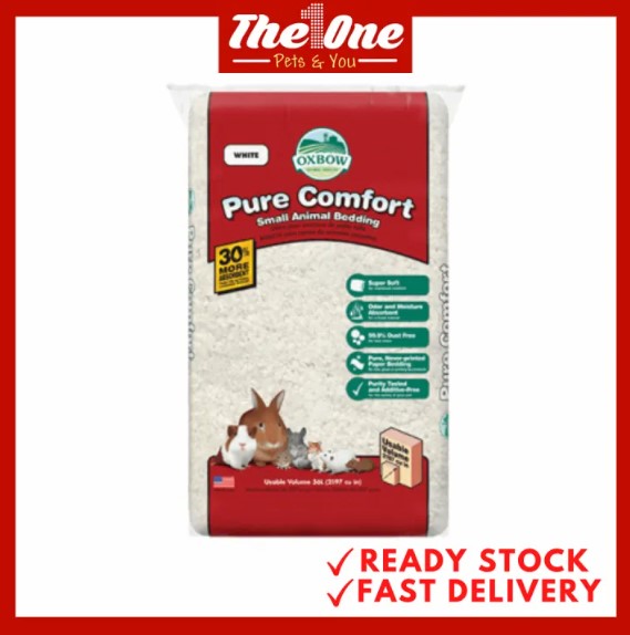 Oxbow Pure Comfort White Blend 72L 36L Hamster Bedding Small Animals - By AIR Courier Method 🛫