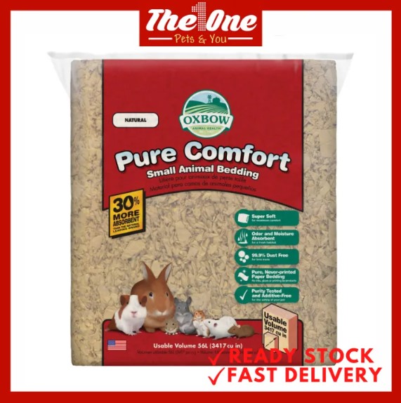 Oxbow Pure Comfort White Blend 72L 36L Hamster Bedding Small Animals - By AIR Courier Method 🛫