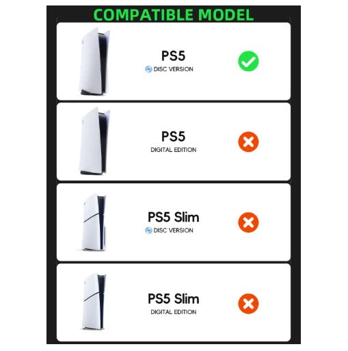 Data Frog Spider Faceplate for PS5 Disc Replacement Shell Accessories for Playstation 5 Protective Cover Hard Plate Housing -By Sea Courier Method 🚢📦