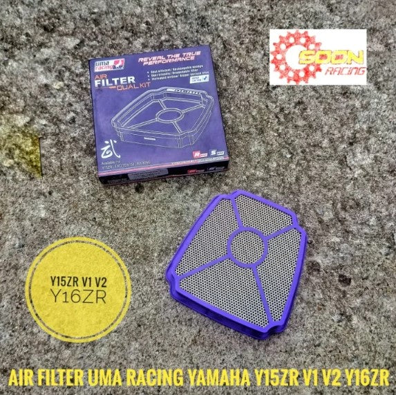 Y15 Y16 AIR FILTER UMA RACING YAMAHA Y15ZR V1 V2 Y16ZR -By Sea Courier Method 🚢🎁