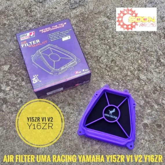 Y15 Y16 AIR FILTER UMA RACING YAMAHA Y15ZR V1 V2 Y16ZR -By Sea Courier Method 🚢🎁