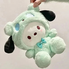 25cm Sanrio Plush Doll Cinnamoroll Kuromi Pochacco Cute Cosplay Bear Plush Toy Cute Children Ragdoll Pillow Doll -By Sea Courier Method 🚢🎁