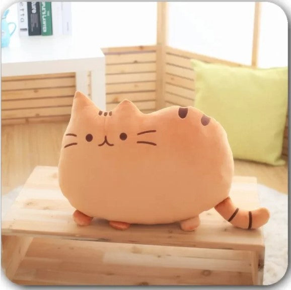 40cm XUNJIE Soft Kawaii Kids Toys Peluche Gift PP Cotton With Zipper Big Cushion Plush Cat Pillow Stuffed Toys Plush Toys -By Sea Courier Method 🚢🎁