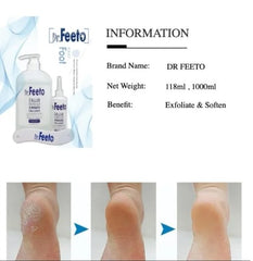 Dr Feeto Callus Remover Solution 115ML - ( Formulated in Switzerland) -By Sea Courier Method 🚢🎁