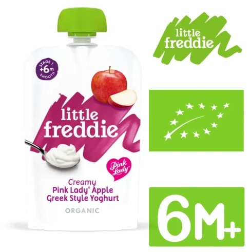 Little Freddie Organic Pouches 6m+ -By Sea Courier Method 🚢🎁