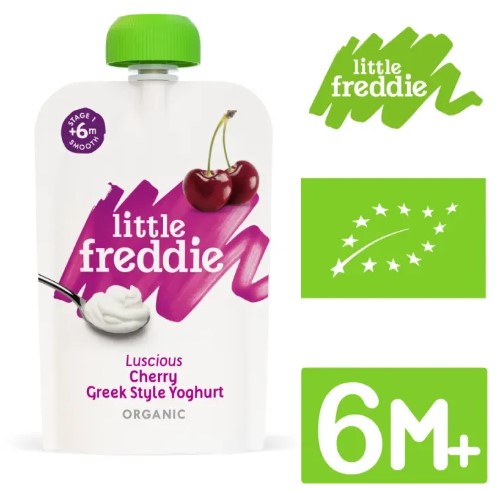 Little Freddie Organic Pouches 6m+ -By Sea Courier Method 🚢🎁