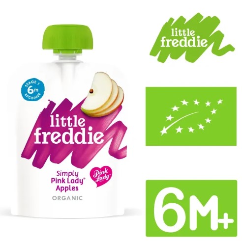 Little Freddie Organic Pouches 6m+ -By Sea Courier Method 🚢🎁