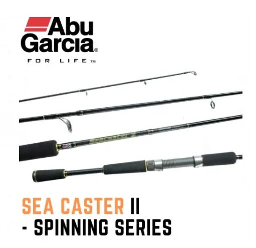 Abu Garcia Sea Caster II SPINNING AND BAITCASTING ROD SEACASTER -By Sea Courier Method 🚢🎁