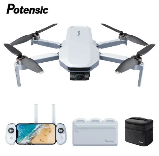 Potensic Atom –3 axis gimbal Mini Camera Drone | 4K HDR Video | 32-min Flight Time | 6KM Distance -By Sea Courier Method 🚢🎁