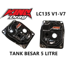 KING DRAG FUEL TANK LC135 TANGKI BESAR LC 135 KING DRAG KINGDRAG 5 LITRE BIG TANK -By Sea Courier Method 🚢🎁