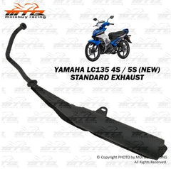 STANDARD EXHAUST FOR YAMAHA LC135 4S/5S (NEW) -By Sea Courier Method 🚢🎁