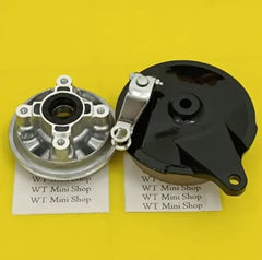 YAMAHA SRLZ SRLZR LC135 4S V1-V6 REAR BRAKE HUB PANEL WITH LINING SPROCKET CLUTCH HUB WITH BEARING OIL SEAL WT Mini Shop -By Air Courier Method ✈️🎁