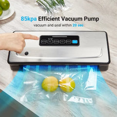 INKBIRD INK-VS02 Automatic Vacuum Sealer Packer Food Sealer Sous Vide Food Saver Vacuum Sealer Machine 8X Longer Food Freshness -85kpa Efficient Vacuum Pump -By Sea Courier Method 🚢📦