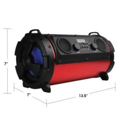 BT SPEAKER Supar bass BOOM BASS Outdoor Portable Bluetooth Speaker Subwoofer With Mic - ZQS 6209 -By Sea Courier Method 🚢📦