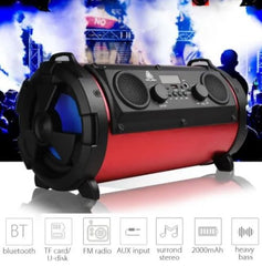 BT SPEAKER Supar bass BOOM BASS Outdoor Portable Bluetooth Speaker Subwoofer With Mic - ZQS 6209 -By Sea Courier Method 🚢📦