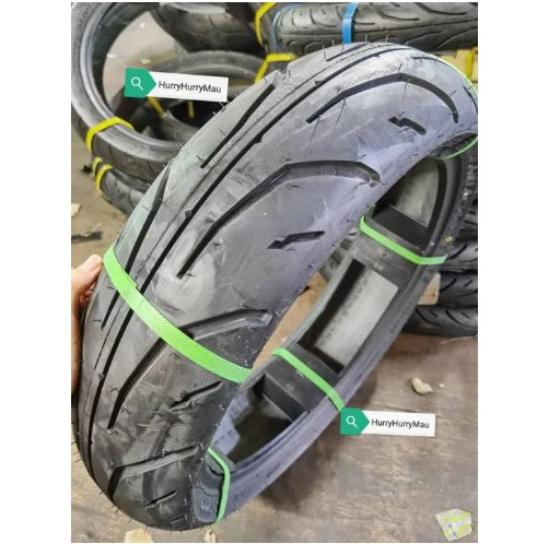 FKR RS900 150/60-17 Tubeless Tyre (Tayar Bunga Tajam) Tahun 2023 -By Sea Courier Method 🚢📦