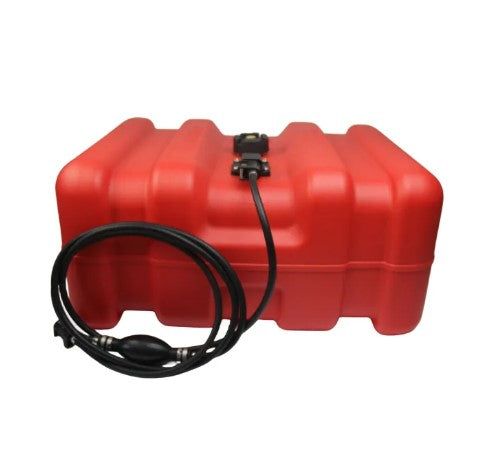 55L Boat Yacht Engine Marine Outboard Fuel Tank Oil Box Container Portable Red Plastic Anti Static For Yum Yamaha -By Sea Courier Method 🚢📦