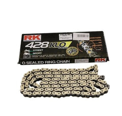 motosikal ☛RK Takasago Chain 415 428 KLO 132L O-Ring O Ring Gold Chain Rantai Universal Y15ZR Y16ZR LC135 RS RXZ SRL❁ -By Sea Courier Method 🚢📦